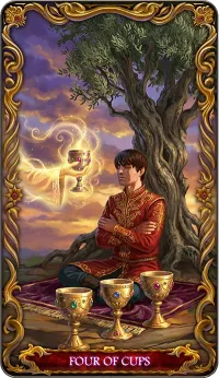 Four of Cups tarot card