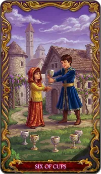 Six of Cups tarot card