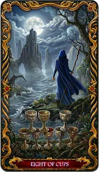 Eight of Cups tarot card