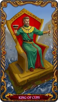 King of Cups tarot card