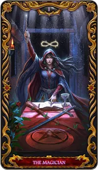 The Magician tarot card