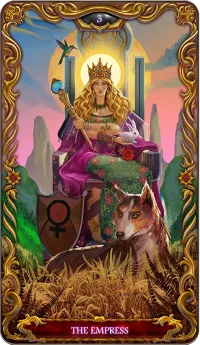 The Empress tarot card