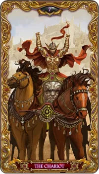 The Chariot tarot card