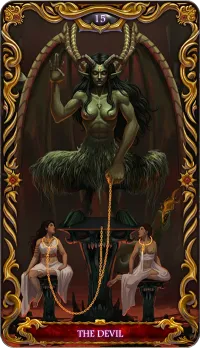The Devil tarot card