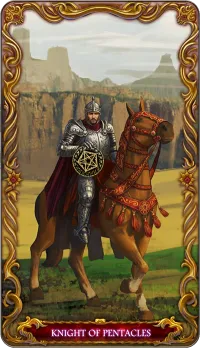Knight of Pentacles tarot card