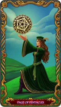 Page of Pentacles tarot card