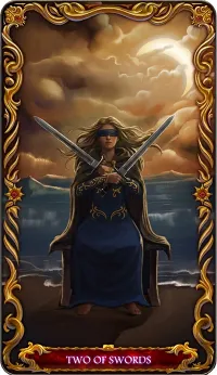 Two of Swords tarot card