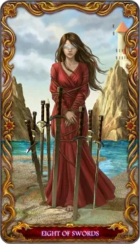 Eight of Swords tarot card