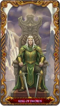 King of Swords tarot card