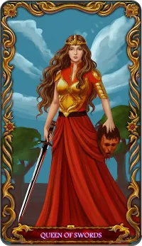 Queen of Swords tarot card