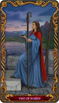 Two of Wands tarot card