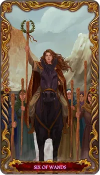 Six of Wands tarot card