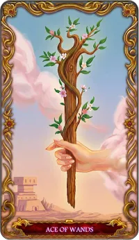 Ace of Wands tarot card